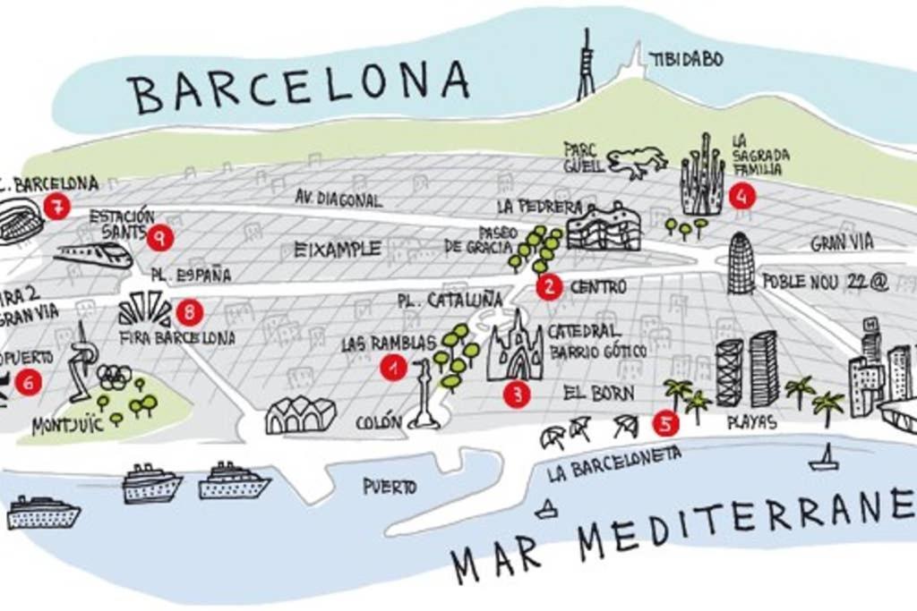 7 Pax Montserrat Ramblas Barcelona Exteriér fotografie